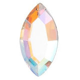 4X2MM SWAROVSKI 2200 NAVETTE FLAT BACK - CRYSTAL AB 720 PCS