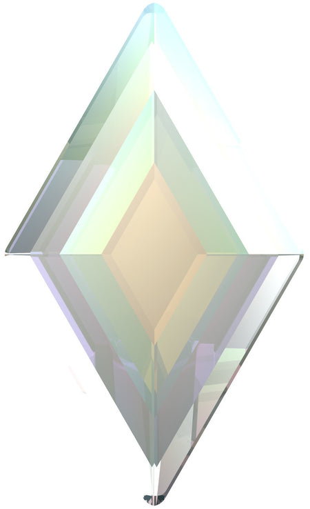 9MM SWAROVSKI COSMIC DELTA FLAT BACK CRYSTALS 2720- CRYSTAL COPPER HF 180 PCS