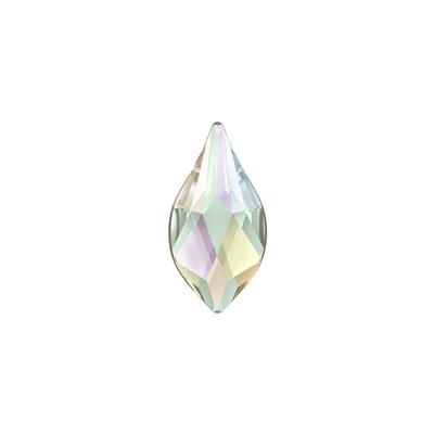 7.5MM FLAME 2205 FLATBACK - CRYSTAL AB 288 PCS
