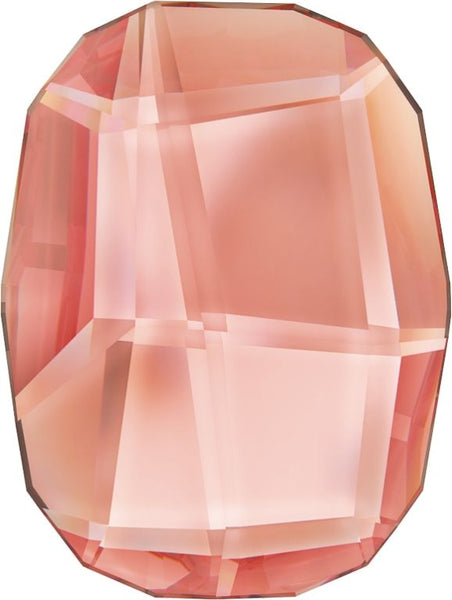8MM SWAROVSKI GRAPHICS FLAT BACK CRYSTALS 2585- ROSE PEACH HF 288 PCS