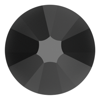 JET BLACK UN SS16 - SWAROVSKI 2028 XILION ROSE 1440 PCS