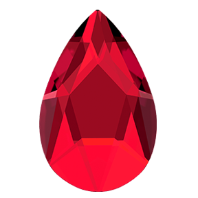 8.5MM PEAR 2303 FLATBACK - SCARLETT 144 PCS