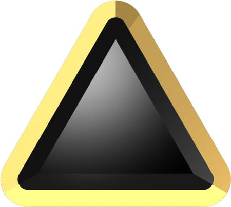 9MM SWAROVSKI COSMIC DELTA FLAT BACK CRYSTALS 2720- CRYSTAL COPPER HF 180 PCS