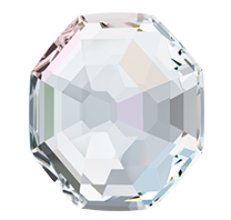 8 MM SWAROVSKI SOLARIS FLAT BACK CRYSTALS 2611- CRYSTAL AB 144 PCS