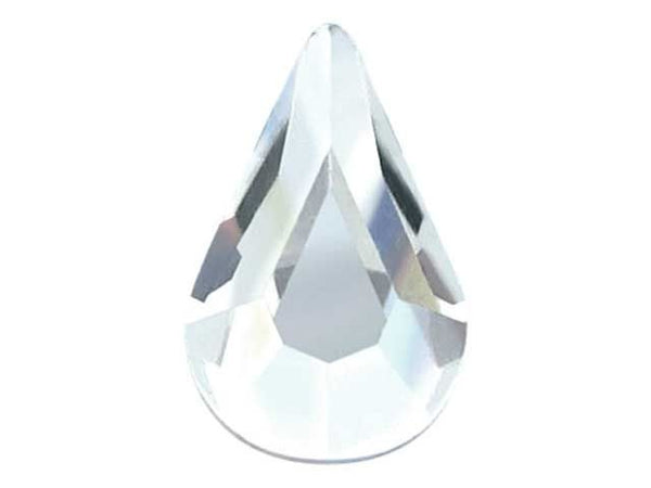 8.4MM TEARDROP 2300 FLATBACK - CRYSTAL 360 PCS