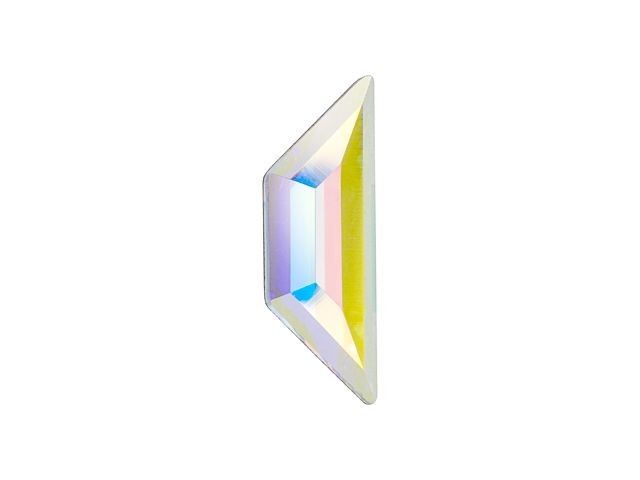 6.5x2.1 MM SWAROVSKI TRAPEZE FLAT BACK CRYSTALS  2772- CRYSTAL AB 288 PCS