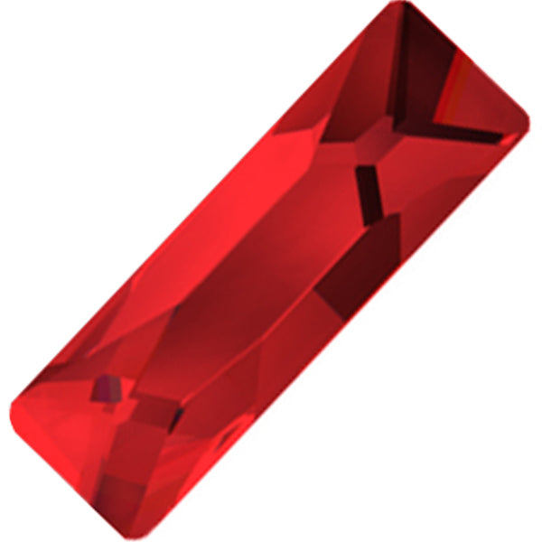 12x4MM SWAROVSKI COSMIC BAGUETTE FLAT BACK CRYSTALS 2555- LIGHT SIAM 144 PCS